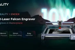 Creality CR-Laser Falcon laser engraver storms into the market