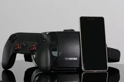 Ulefone Future and VR glasses captured on video