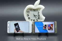 Ulefone Tiger vs. Gionee M6 - battery showdown video