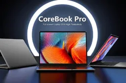 CHUWI CoreBook Pro sales are online, starts at $499
