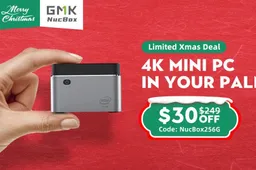 Xmas deals with $30 off for GMK NucBox and Xpanel