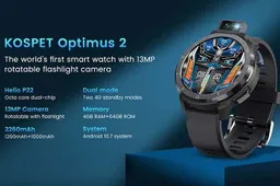 Get the new KOSPET Optimus 2 smartwatch cheaper with our coupon