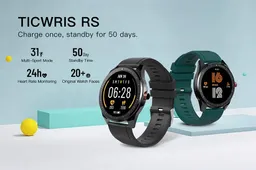 Ticwris RS Officially Launched with 31 Sport Modes and Long Battery Life