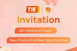 Don't miss the TIE IoT online Expo hosted by Tuya