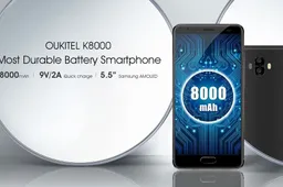 Oukitel K8000 with 8000 mAh battery and AMOLED display coming soon