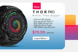 Zeblaze Thor Pro Now on Sale at AliExpress