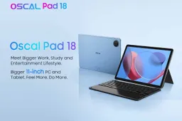 Oscal Unveils the Latest Flagship Tablet  Pad 18 with up to 24GB RAM and 8800mAh Battery