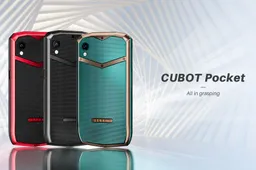 Cubot officially launched the 4-inch mini smartphone Pocket