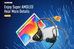 ALLDOCUBE promo offering 50% off for F40 quad-driver headphones
