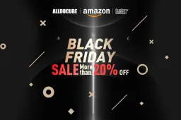 Grab a discounted  ALLDOCUBE tablet on Black Friday from Gearbest