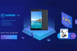 ALLDOCUBE brand sale on Banggood kicked off today