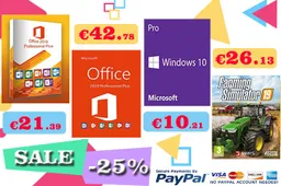 Save 25% on Microsoft software products with our coupons