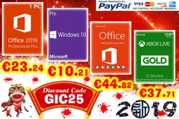 Discount coupons for Microsoft software at the Lvlgo.com website