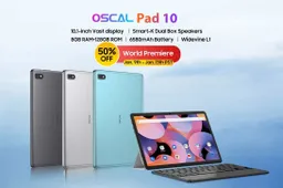 50% off ! OSCAL Unveils Oscal Pad 10 at Aliexpress for only $129.99