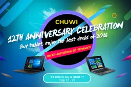 Chuwi's 12th anniversary celebration event is here !