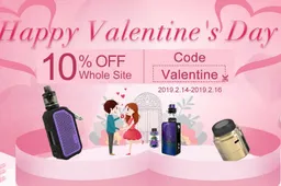 Valentine's Day discount offer for Vapersourcing.com stocks
