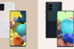 The Samsung Galaxy A51 5G and A71 5G are official and very similar