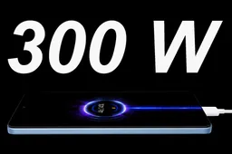 300W: This new charger can fill your smartphone in just 5 minutes