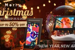 XPPen Artist 12 (2nd Gen) Drawing Display - A Great Christmas Gift for Artists