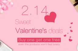 Elephone celebrating Valentine's Day with a BOGO