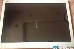 Purported leaked images of a 9.7-inch Intel powered Xiaomi Mi Pad 2