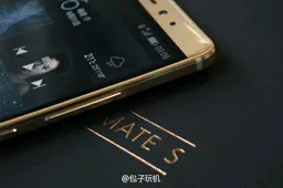 Gold Huawei Mate S hands on photos leaked before IFA launch