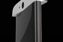 Renders of 2nd generation LeTV phone show dual curved displays and rotating camera