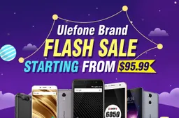 Ulefone brand flash sale starting at $95.99 on Geekbuying