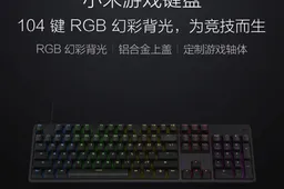 Xiaomi Game Keyboard Officially Announced at 229 Yuan