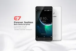 Blackview E7 officially introduced at the company's website