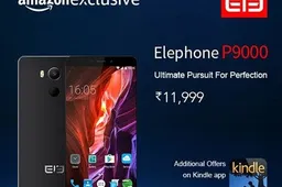 Elephone P9000 creeping into the Indian Amazon store