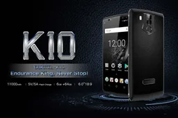 Oukitel K10 with 11.000 mAh battery gets a battery test