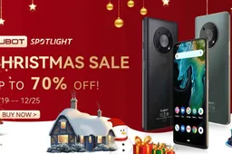 Cubot Smartphone Year End Sale at AliExpress Up to 70% Off