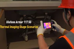 Video : Usage of Ulefone Armor 11T 5G's thermal imaging camera