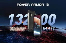 Ulefone officially launched Power Armor 13 with 13.200mAh massive battery