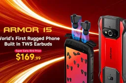 Kickstarter Campaign For Ulefone Armor 15 with Built-In TWS Earbuds Goes Live
