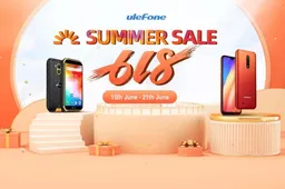 Ulefone 618 Sale event coming soon with big discounts