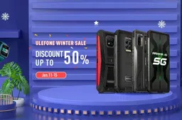 Ulefone launches a Winter Sale offering up to 50% off