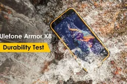 Rugged Ulefone Armor X8 passed the durability test