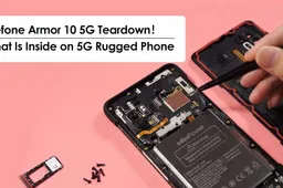 Ulefone Armor 10 5G internals exposed in teardown video