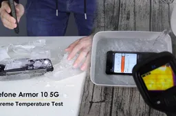 Ulefone Armor 10 5G survives extreme temperature test
