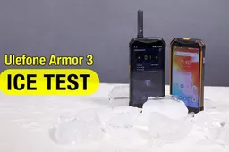Video : Ulefone Armor 3 buried in the ice for testing