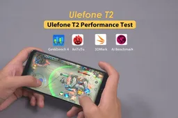 Ulefone T2 shows its performance in a video