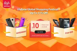 Special 11.11 discounts for Ulefone products on AliExpress