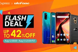 Ulefone smartphones with up to 42% off on Aliexpress