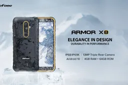 Entry-level rugged Ulefone Armor X8 launched