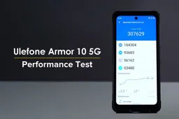 Ulefone Armor 10 5G fares well in the performance test