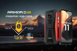 New presale activity for the rugged Ulefone Armor 8 Pro