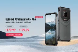 Hurry up! Get up to 40% off the rugged Ulefone Power Armor 14 Pro