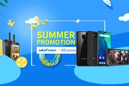 Summer promotion at Ulefone's AliExpress store